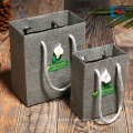 small paper gift bags 3D design with flower